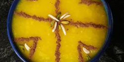 آموزش طرز تهیه شله زرد فوری و ساده خوشمزه مثل نذری