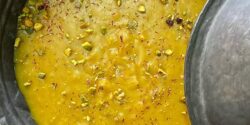 طرز تهیه کاچی خوشمزه با شیر برای تقویت بدن خانم ها