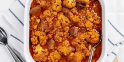 طرز تهیه خورش گل کلم خوشمزه به صورت مرحله به مرحله