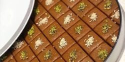 طرز تهیه حلوا عربی خوشمزه و مخصوص مرحله به مرحله