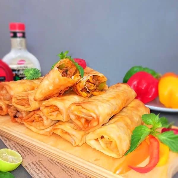 طرز تهیه بورک گوشت و قارچ