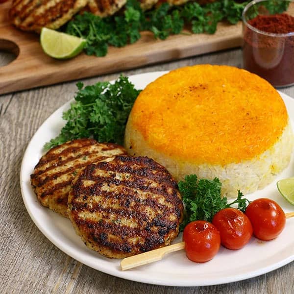 طرز تهیه کباب تابه ای مرغ