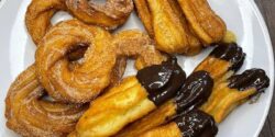 طرز تهیه شیرینی چوروس خوشمزه و ساده مرحله به مرحله