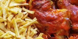 طرز تهیه خورش مرغ خوشمزه و مجلسی مرحله به مرحله