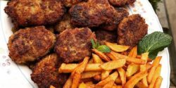 طرز تهیه شامی کباب خوشمزه و خانگی مرحله به مرحله