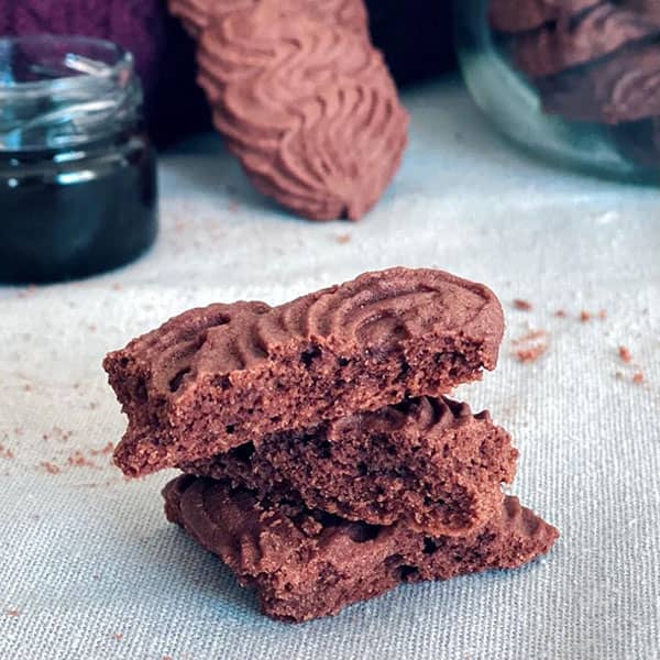 طرز تهیه شیرینی سابله شکلاتی