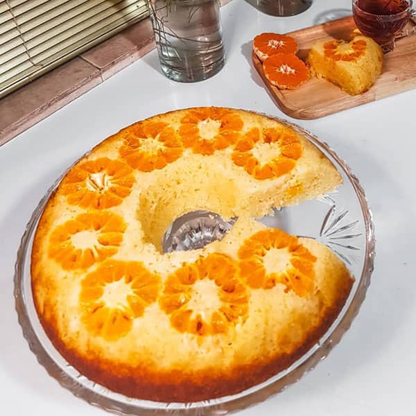 طرز تهیه کیک نارنگی