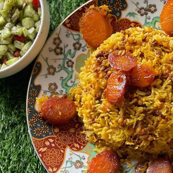 طرز تهیه قیمه لا پلو
