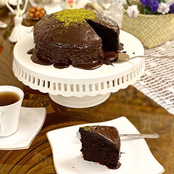 طرز تهیه کیک خیس شکلاتی