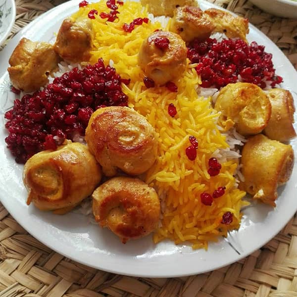 طرز تهیه جوجه کباب حلزونی