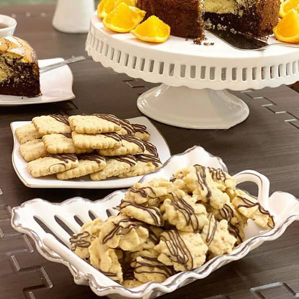 طرز تهیه کوکی فندقی