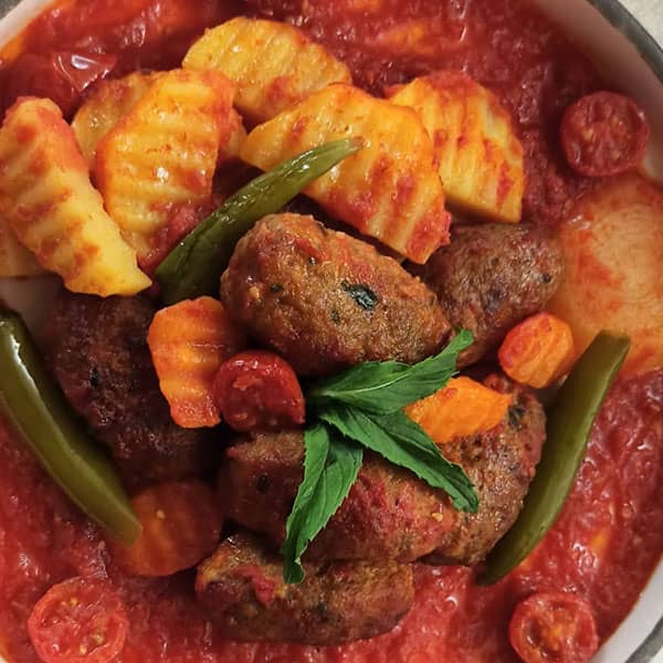 طرز تهیه کوفته ازمیری , دستور پخت کوفته ازمیری