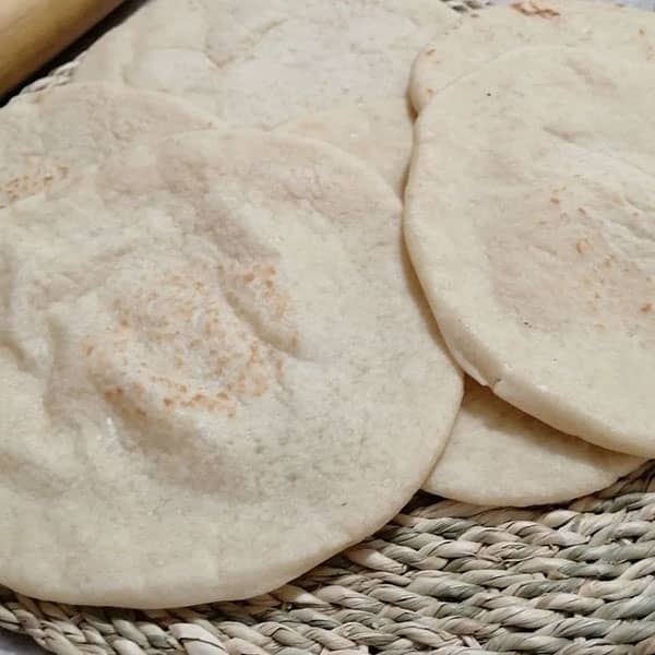 طرز تهیه نان لبنانی