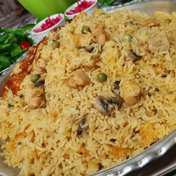 طرز تهیه پلو یونانی با میگو پلو یونانی بدون گوشت طرز تهیه پلو اروپایی با مرغ پلو یونانی رزا منتظمی طرز تهیه پلو اروپایی ادویه پلو یونانی