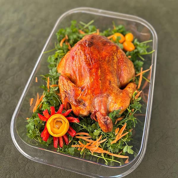 طرز تهیه مرغ شکم پر ترکیه ای