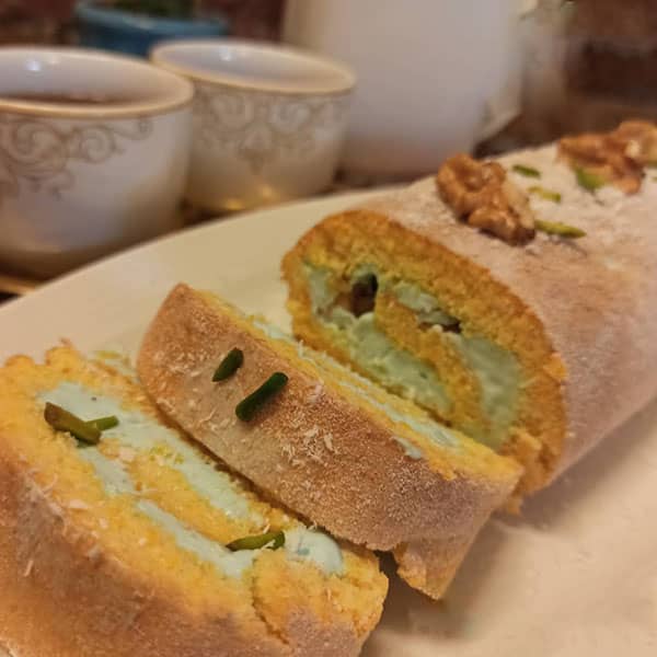 طرز تهیه رولت کدو حلوایی