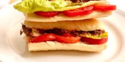 طرز تهیه ساندویچ کباب تابه ای ساده مرحله به مرحله