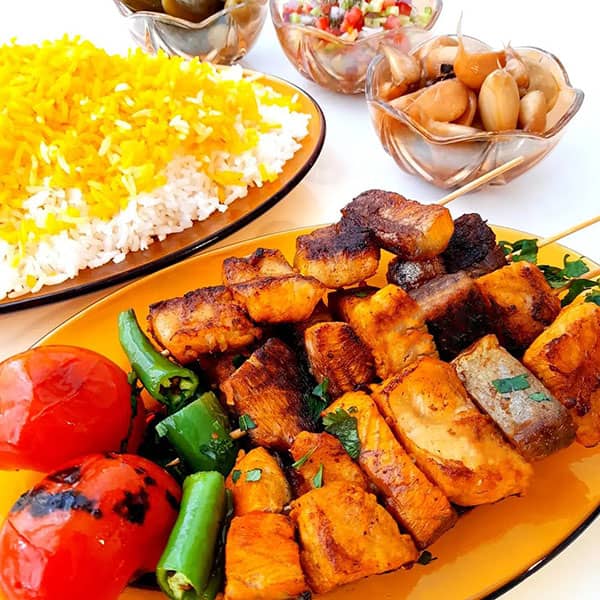 طرز تهیه کباب چنجه ماهی