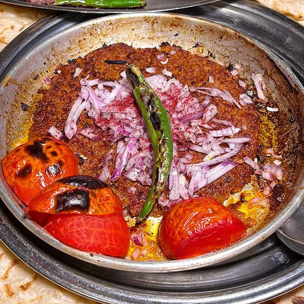 طرز تهیه کباب تابه ای قهوه خانه ای