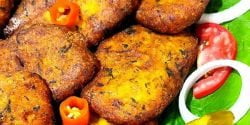 طرز تهیه کوکو سیب زمینی با گوشت چرخ کرده مرحله به مرحله