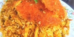 طرز تهیه لوبیا پلو با مرغ ساده و خوشمزه مرحله به مرحله