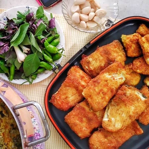 طرز تهیه ماهی سوخاری