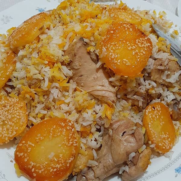 طرز تهیه مرغ لا پلو