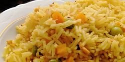 طرز تهیه پلوی سبزیجات خوشمزه و ساده مرحله به مرحله