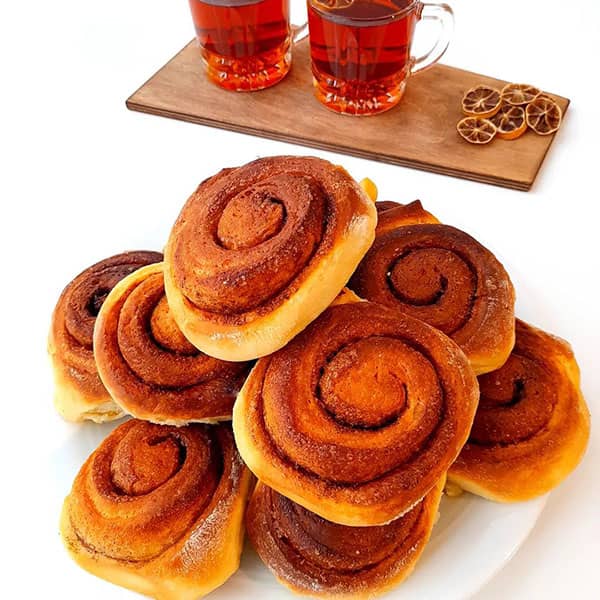 طرز تهیه رول دارچینی