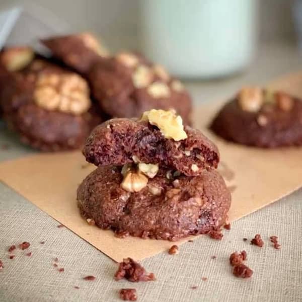طرز تهیه کوکی گردویی
