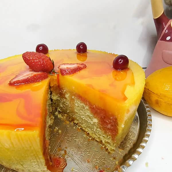 طرز تهیه کیک انبه