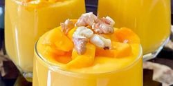 طرز تهیه میلک شیک انبه خوشمزه و ساده مرحله به مرحله