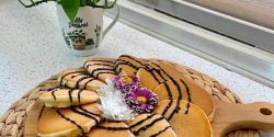 طرز تهیه پنکیک شکم پر ساده و خوشمزه مرحله به مرحله