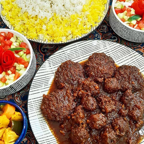 طرز تهیه شامی با سس انار