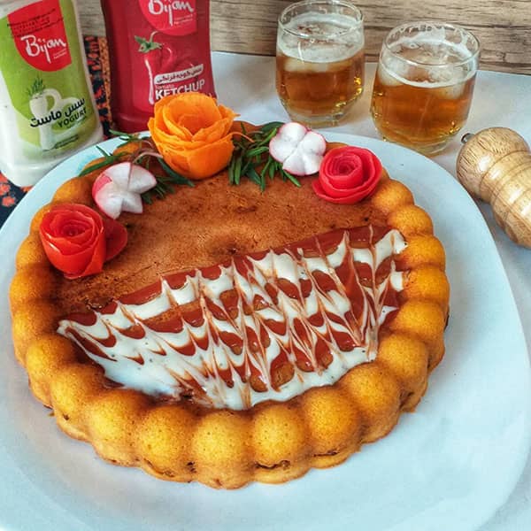 طرز تهیه کیک گوشت