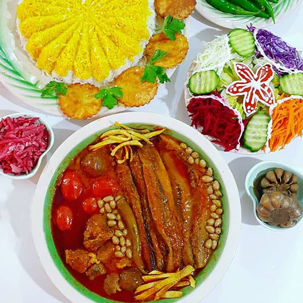 طرز تهیه خورش غوره بادمجان