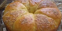 طرز تهیه نان قابلمه ای خوشمزه به روش خانگی مرحله به مرحله