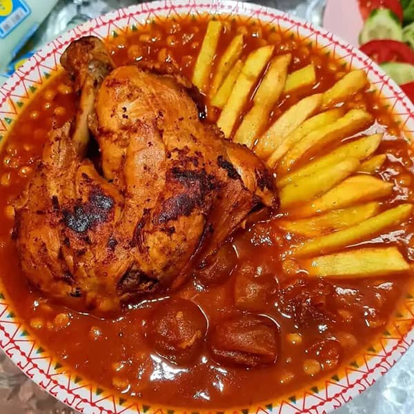 طرز تهیه خورش قیمه آلو با مرغ