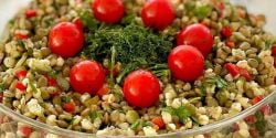 طرز تهیه سالاد بلغور خوشمزه و مجلسی مرحله به مرحله
