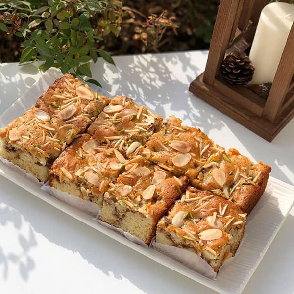 طرز تهیه اسلایس سیب و دارچین