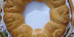 طرز تهیه نان شیر عسلی خوشمزه و ساده مرحله به مرحله