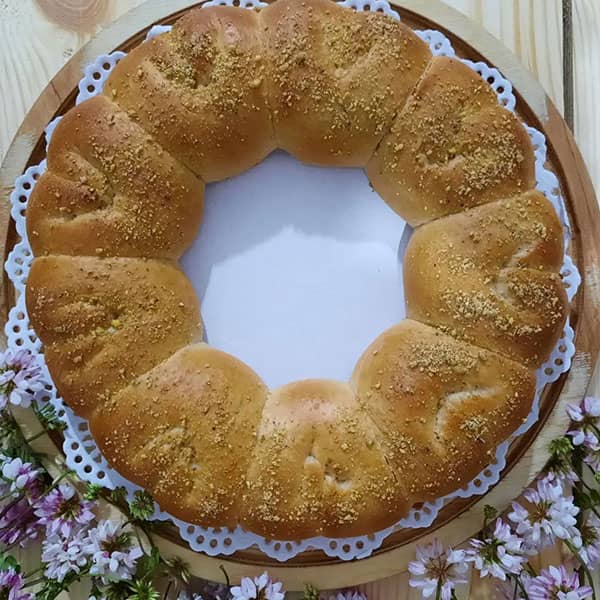 طرز تهیه نان شیر عسلی , دستور پخت نان شیر عسلی
