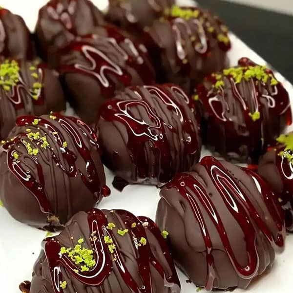 طرز تهیه توپک شکلاتی