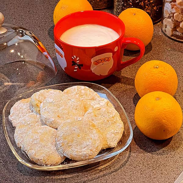 طرز تهیه کوکی پرتقالی