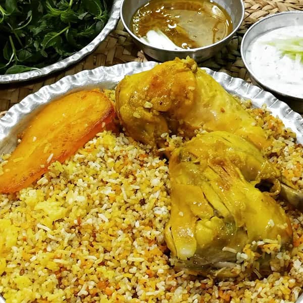 طرز تهیه ادویه پلو با مرغ