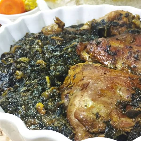 طرز تهیه اسفناج پهلو