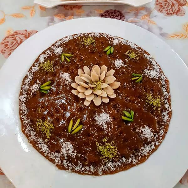 طرز تهیه حلوای نارگیلی