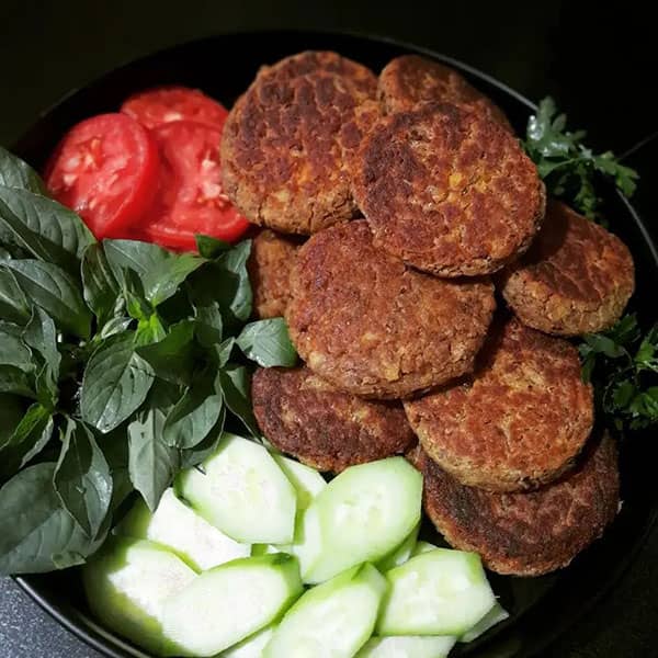 طرز تهیه کوکو لوبیا قرمز