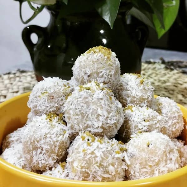طرز تهیه ترافل نارگیلی