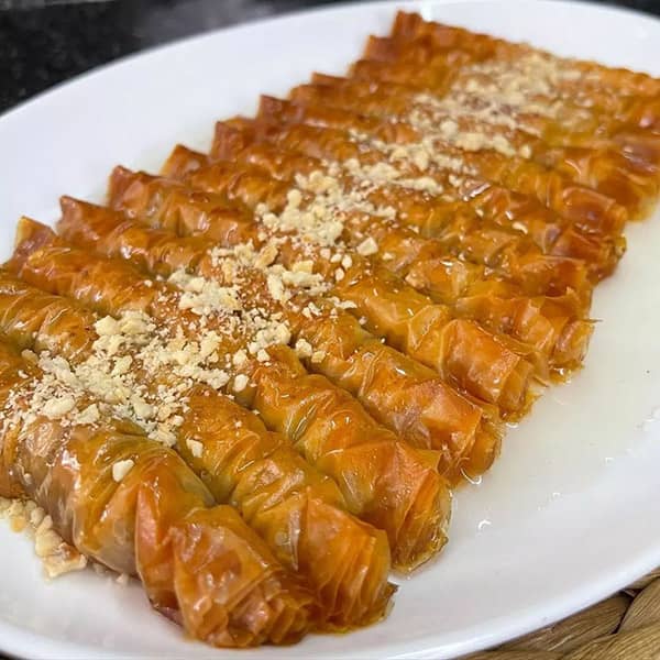 طرز تهیه باقلوا بورما